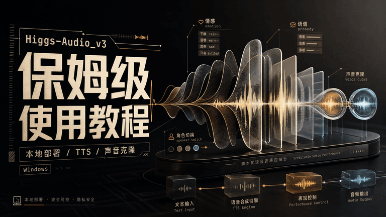 Higgs-Audio_v3保姆级使用教程